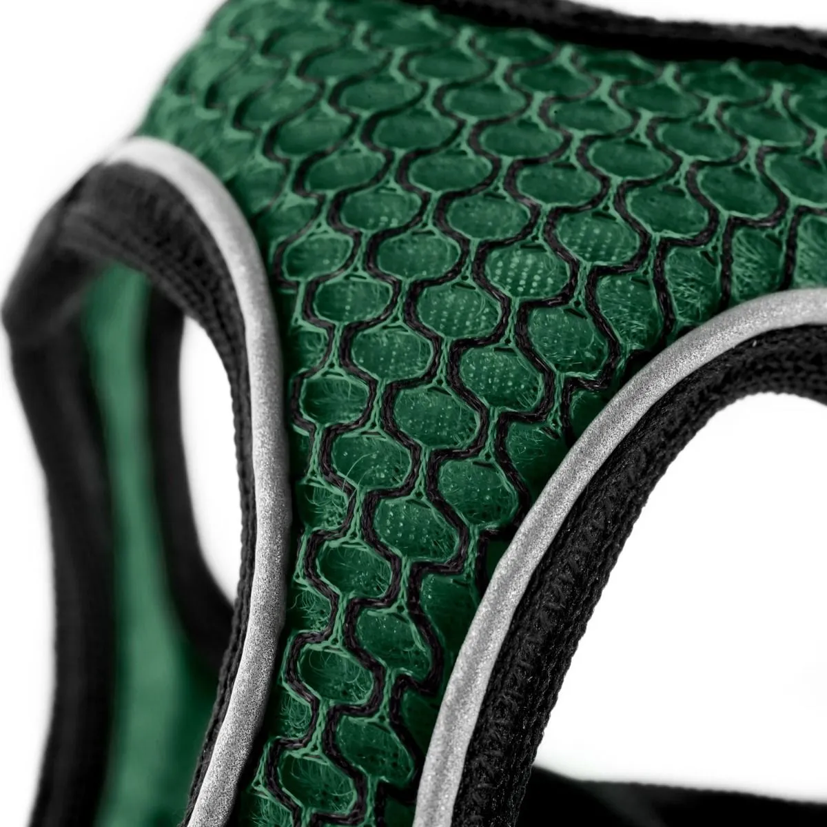 Hunter NY Hilo Comfort hundesele XS-S Mørkegrøn just mave 40-46 cm - Fleksibel komfort til små hunde
